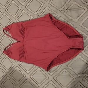 La Blanca Burgundy Swimsuit